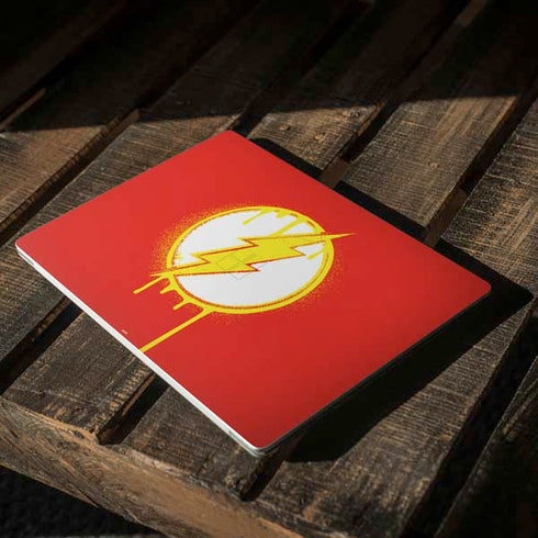DC Comics The Flash Emblem Drip Surface Laptop 2 Skin